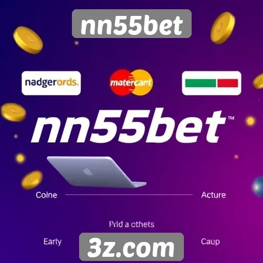 Métodos de pagamento oferecidos pela nn55bet